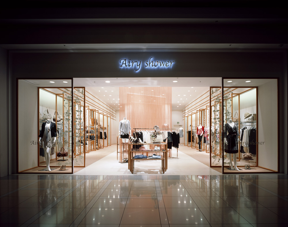 Airy Shower ららぽーと横浜/エアリーシャワー ららぽーと横浜/店舗設計・ショップデザイン:洋服・ファッションブランド