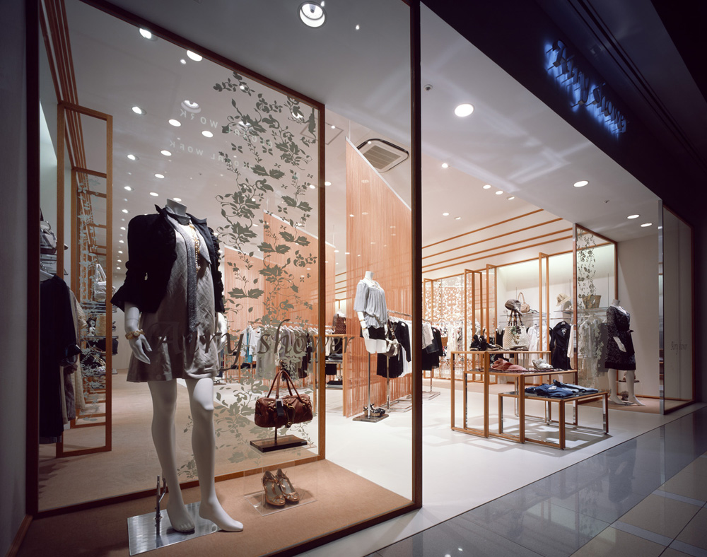 Airy Shower ららぽーと横浜/エアリーシャワー ららぽーと横浜/店舗設計・ショップデザイン:洋服・ファッションブランド