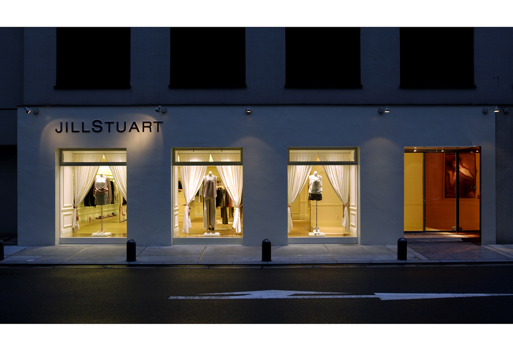 JILL STUART 南船場路面店/ジルスチュアート 南船場路面店/店舗設計・ショップデザイン:洋服・ファッションブランド
