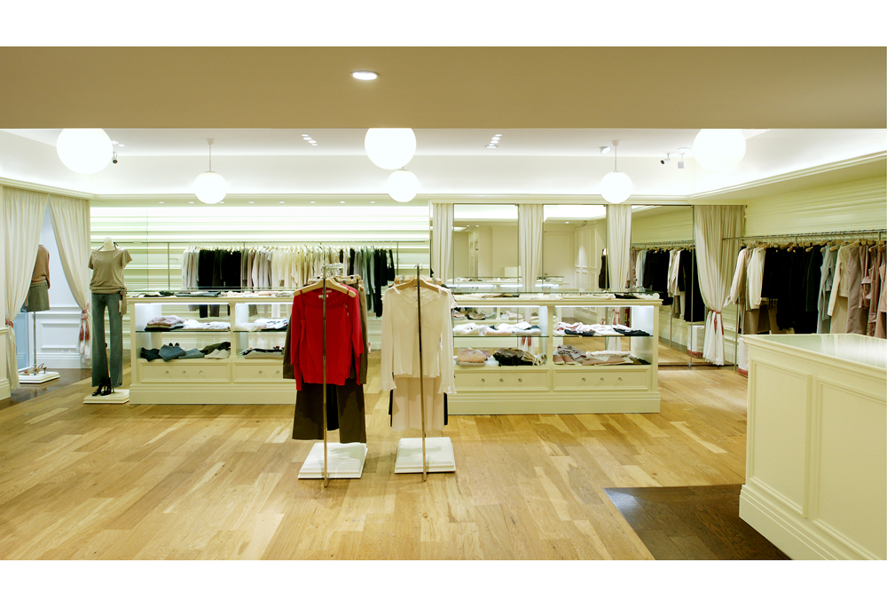 JILL STUART 南船場路面店/ジルスチュアート 南船場路面店/店舗設計・ショップデザイン:洋服・ファッションブランド