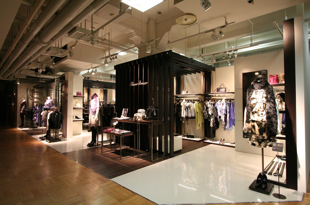Flavor Dresser 三越日本橋本店/フレバードレッサー 三越日本橋本店/店舗設計・ショップデザイン:洋服・ファッションブランド