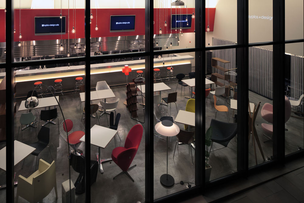 syplos+design cafe 宮崎アートセンター//飲食店設計・ショップデザイン:カフェ・レストラン