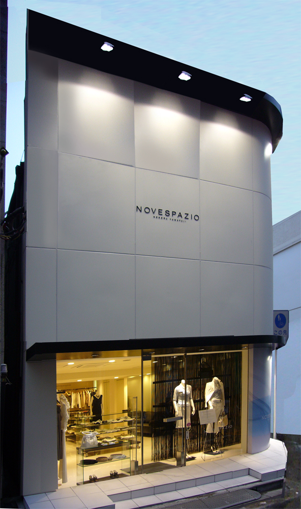 NOVE SPAZIO 宇都宮路面店/ノーベスパジオ 宇都宮路面店/店舗設計・ショップデザイン:洋服・ファッションブランド